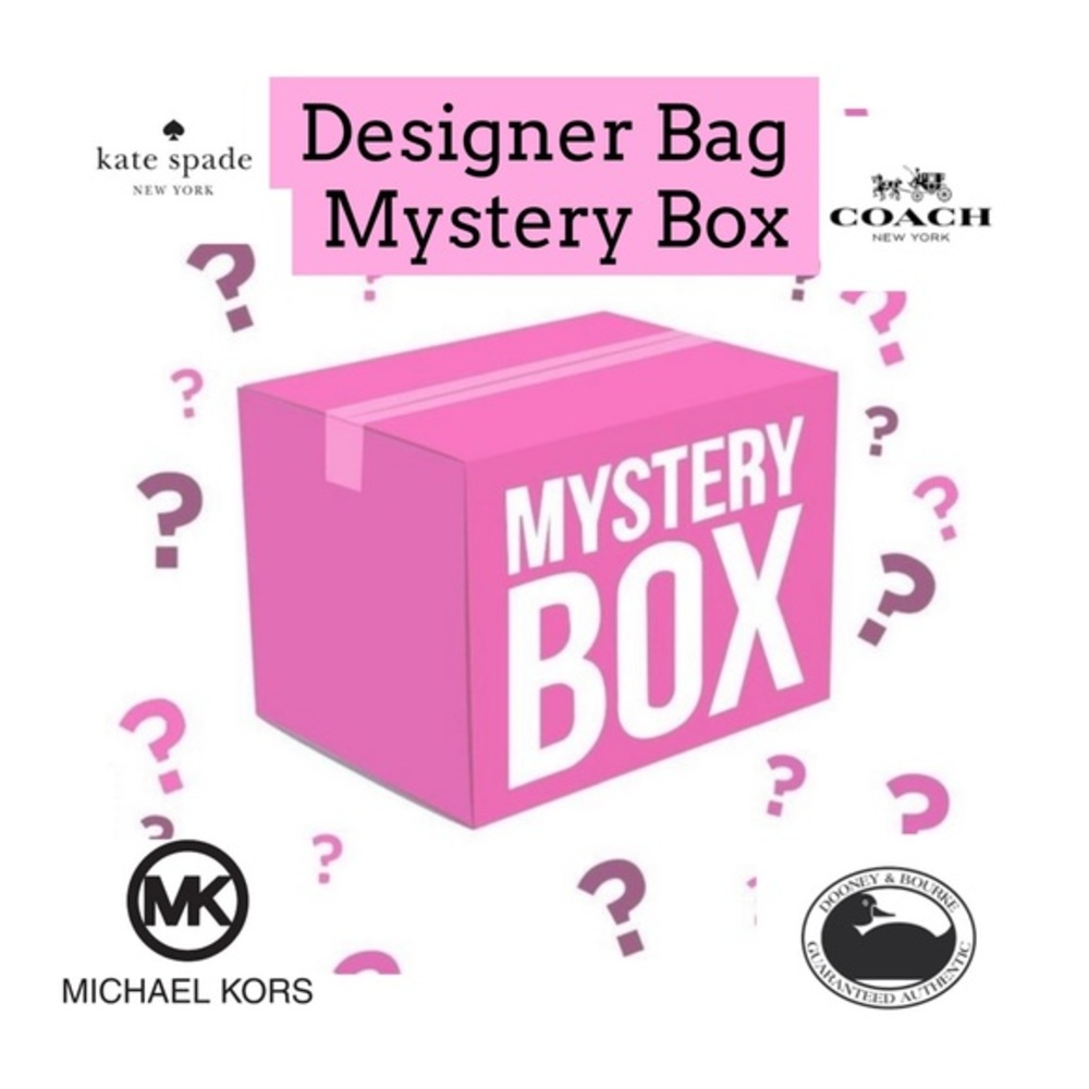 Designer Purse Mystery Box - 5 bags included